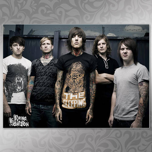 

Плакат Рок Bring Me The Horizon 04
