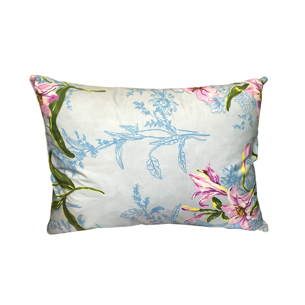 

Подушка 50/70 см,10% пуха 90% перо , ткань тик, Голубой