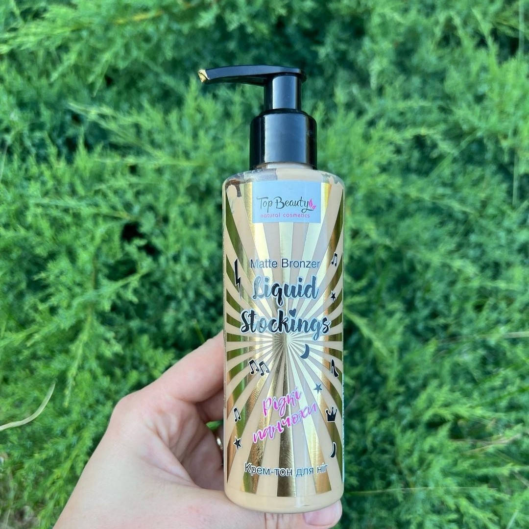 

Крем-тон "Жидкие чулки" Top Beauty Matte Bronzer 200 мл
