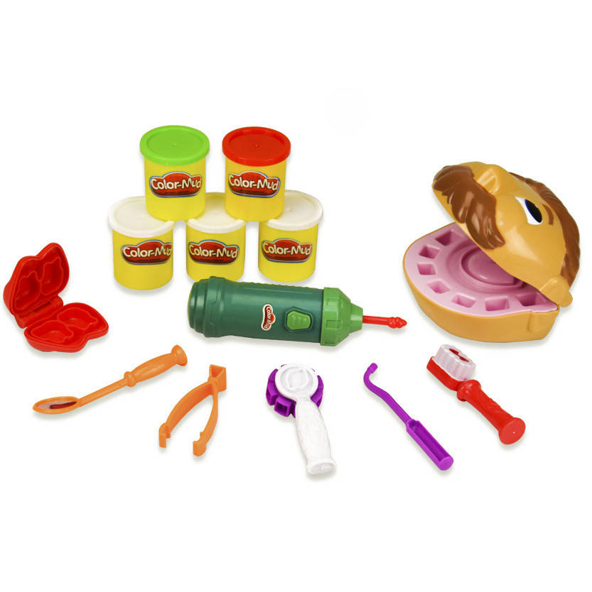 

Набор пластилина 6611 "Дантист" 5 цветов, Land of Toys