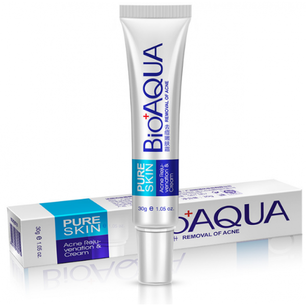 

Антибактериальный крем для лица BIOAQUA Pure Skin Acne против акне и воспалений 30 г
