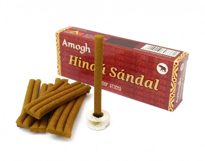 

Аромапалочки Сандал Amogh dhoop Hindu Sandal (безосновные)