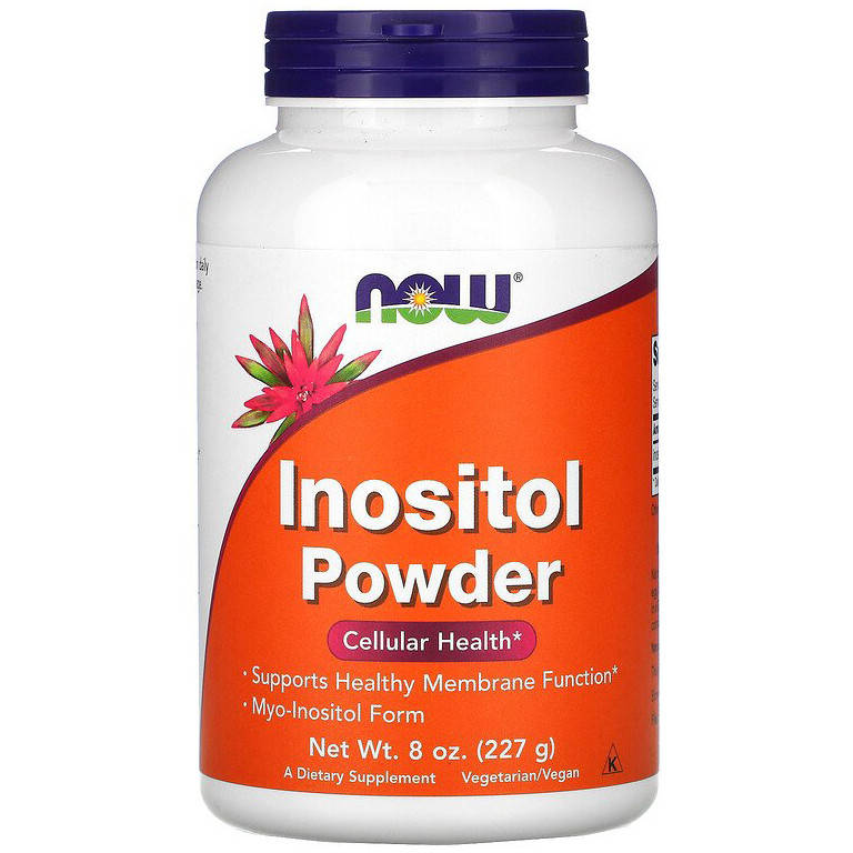 

Инозитол NOW Foods "Inositol Powder" поддержка здоровья на клеточном уровне, чистый порошок (227 г)