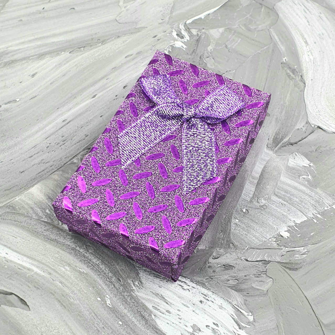 

Коробочка 32323 фиолетовая для набора размер 8х5 см, Фиолетовый