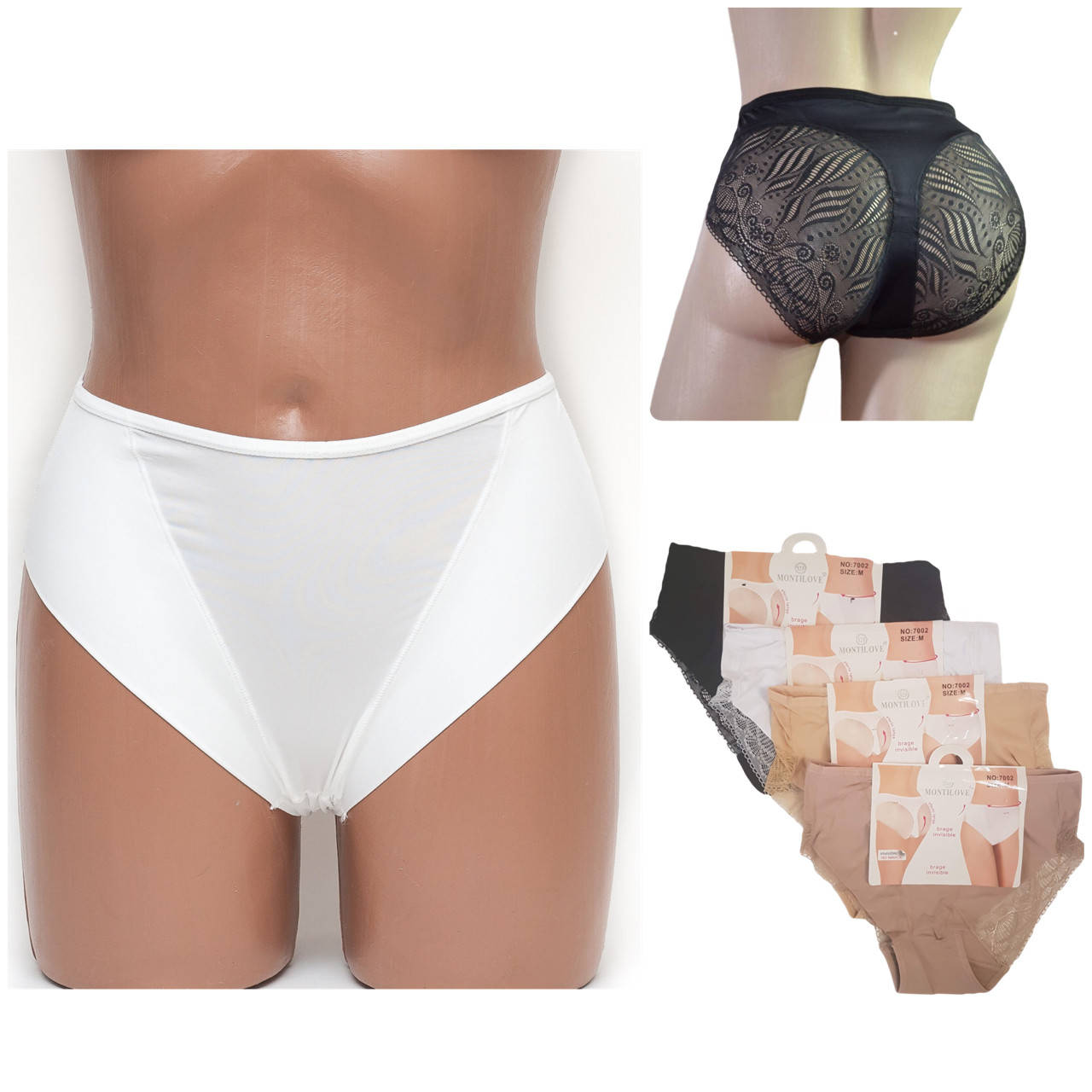 

Утягивающие трусики Mounthlove с кружевом