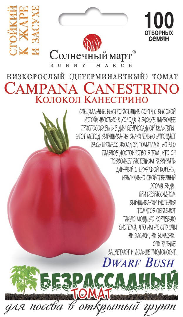 

Томат Колокол Канестрино, 25шт,