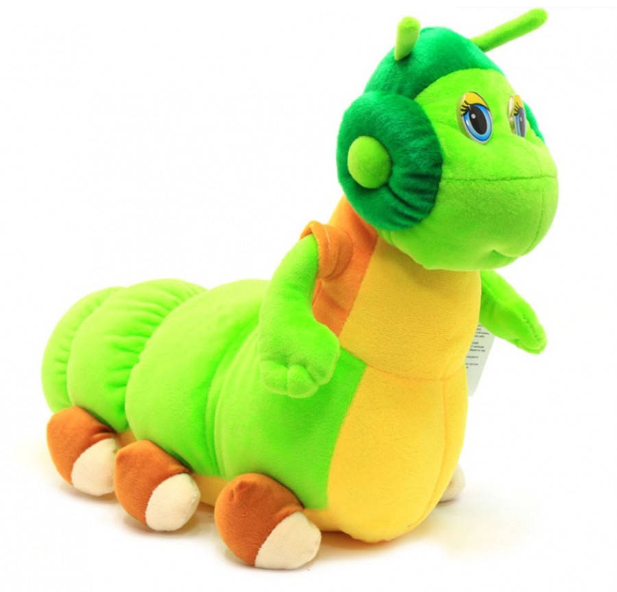 

Мягкая игрушка KinderToys «Лунтик». Любимая игрушка Гусеница (00668)
