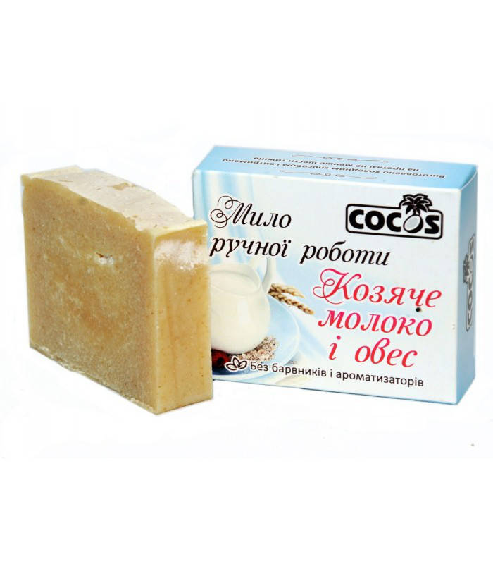 

Мыло козье молоко и овес 100 г
