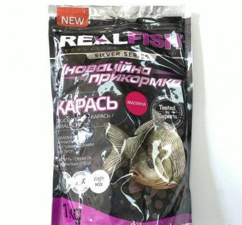 

Прикормка Real Fish Карась малина