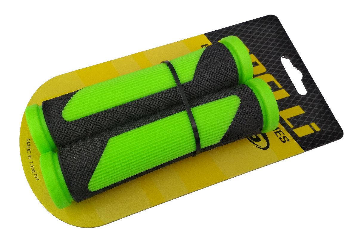 

Грипсы Spelli SBG-692 черный / зеленый (SBG-692-green)