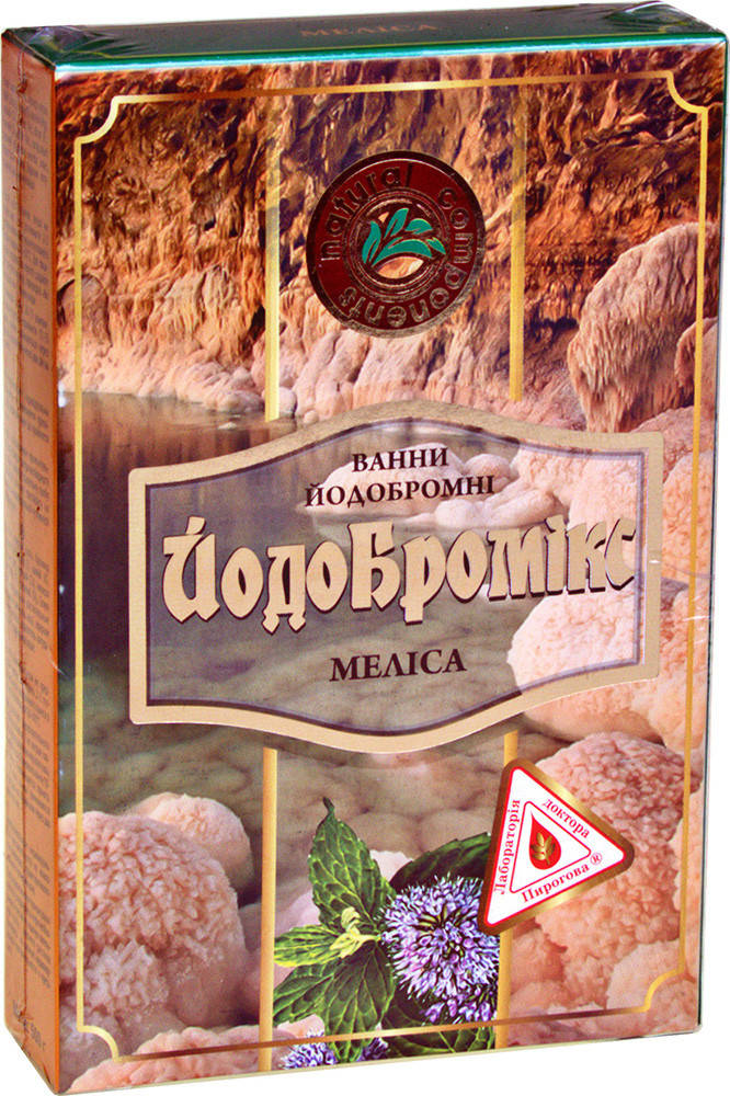 

Йодобромні ванни ЙОДОБРОМІКС МЕЛІСА, 500 г