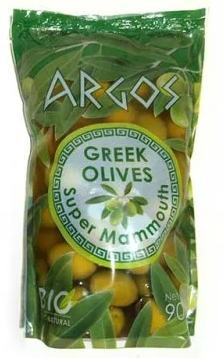 

Оливки зеленые с/к 900мл (500 гр) М/У Argos