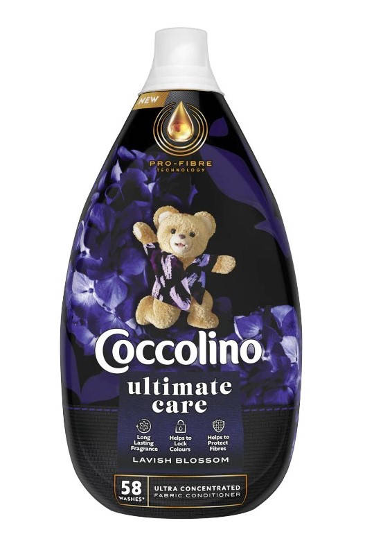 

Coccolino Ultimate Care Lavish Blossom Кондиционер для белья на 58 стирок, 870 мл