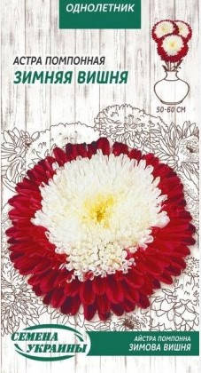 

Айстра Помпонна ЗИМОВА ВИШНЯ 0,25г (Семена Украины)