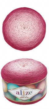 

Пряжа Alize Diva Ombre Batik 7367