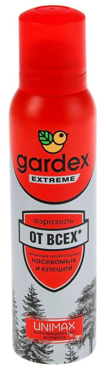 

Аэрозоль от летающих насекомых и клещей Gardex Extreme UNIMAX Шотландия 125 мл