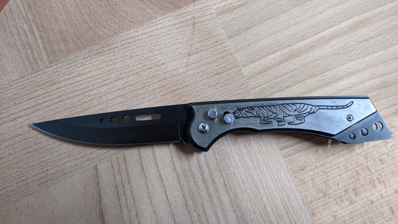 

Нож раскладной Тигр А13