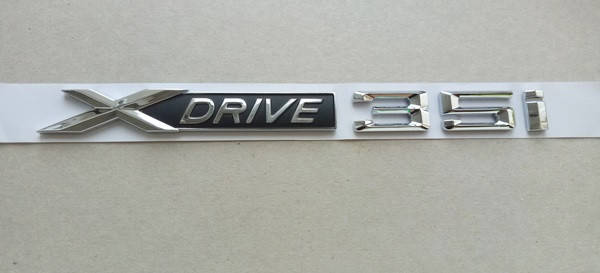

Шильдик надпись X DRIVE 35i