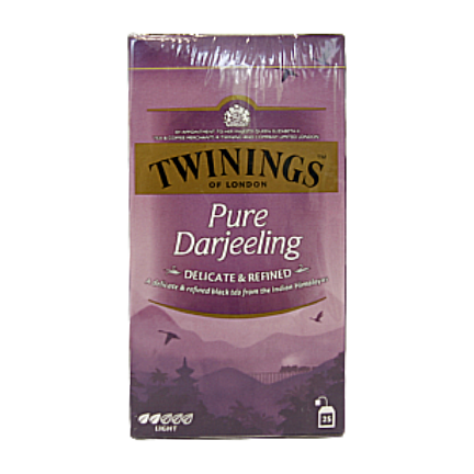 

Чай Твінінгс рожевий пакет Twinings pure darjeeling 50g 12шт/ящ (Код : 00-00012087)