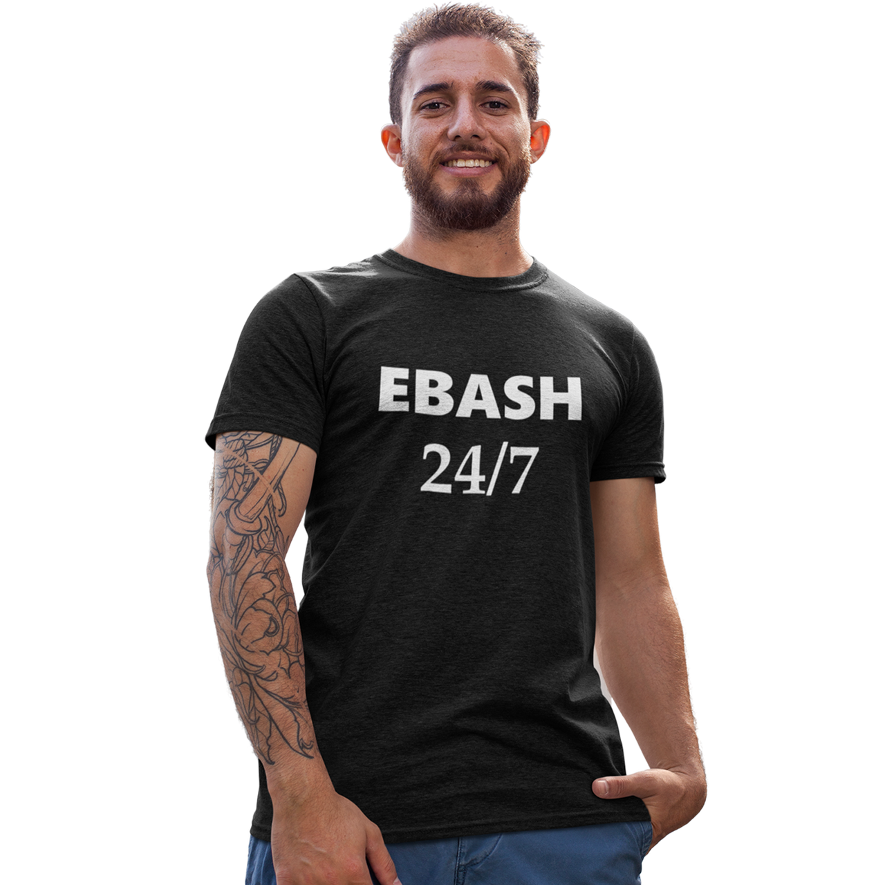 

Мужская футболка Ebash Черный, 3XL