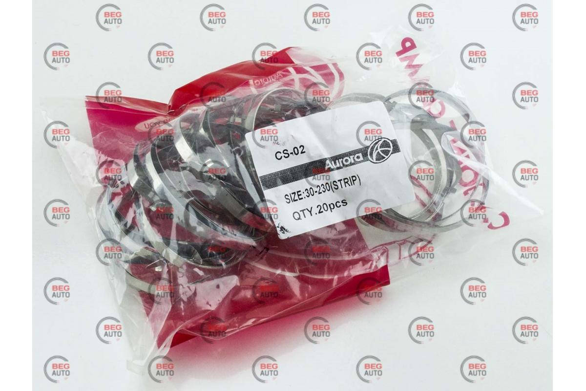 

Хомут шрус унив- лента 30-230 (упак 20шт) АURORA