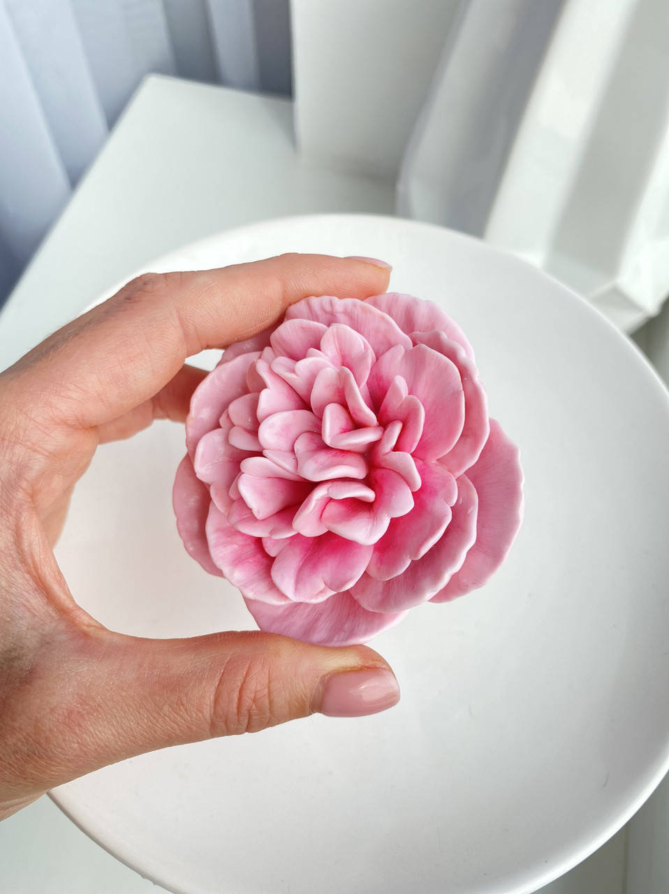 

Силиконовый молд Пион 5 (большой)