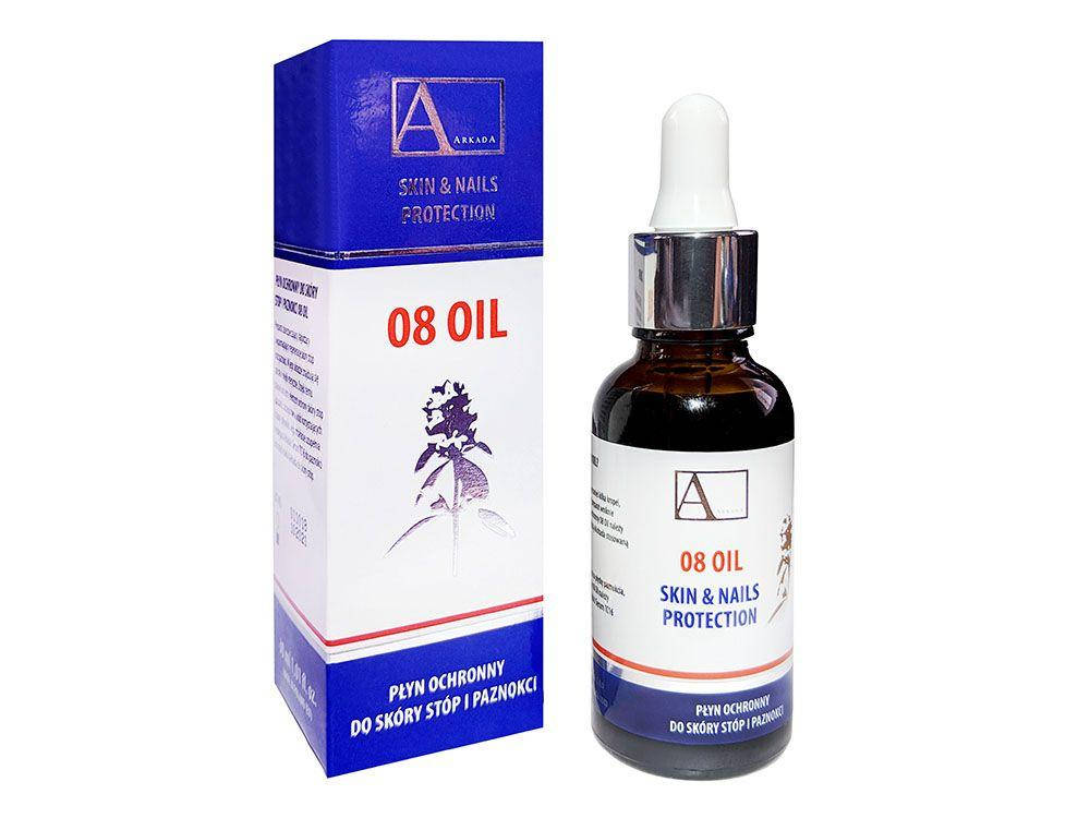 

Arkadas 8 oil - Защитная жидкость для кожи и ногтей, 30 мл