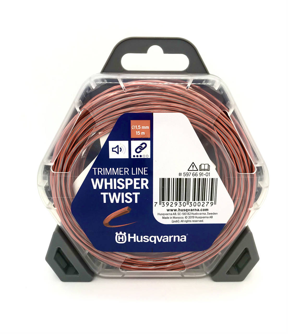 

Леска для триммера (корд) витая Husqvarna Whisper Twist 1,5мм*15м