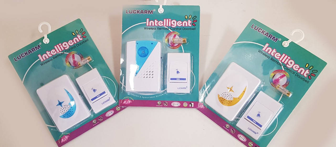 

Беспроводной дверной звонок от розетки 220V Luckarm Intelligent A006 Orange (2789)