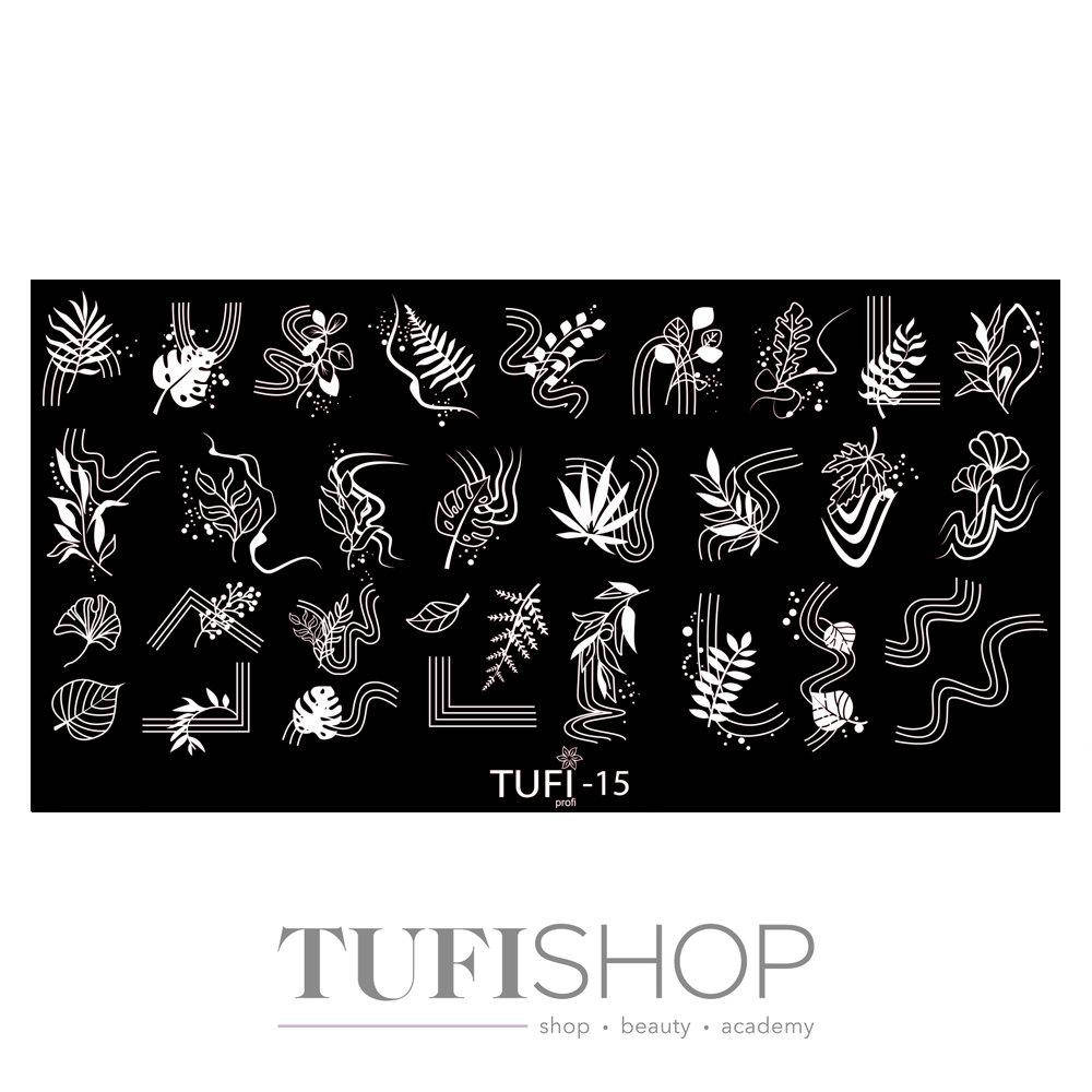

Пластина для стемпинга TUFI profi PREMIUM №15 (0123365)