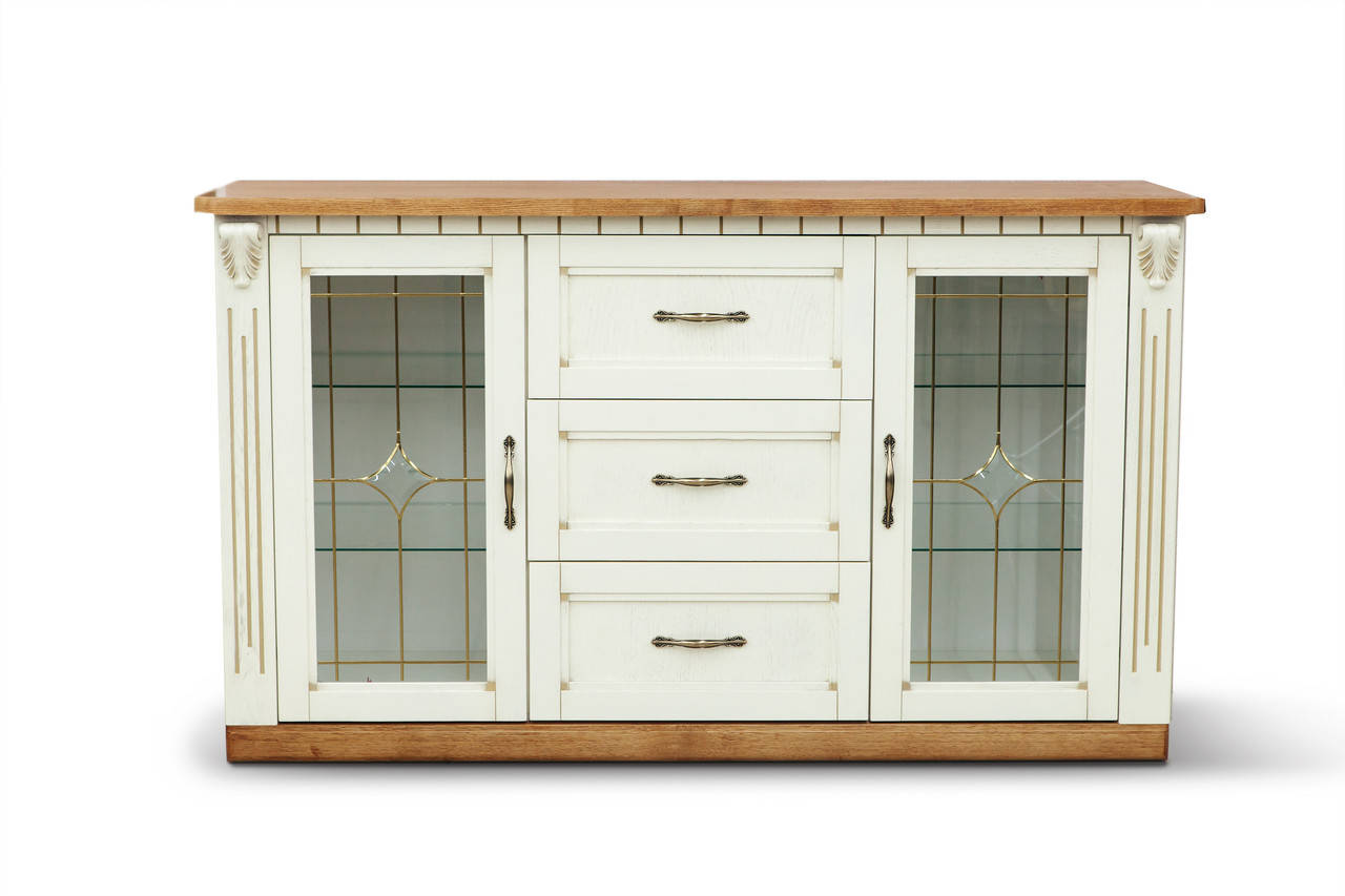 

Буфет для гостиной Freedom 2Д3Ш белый дуб