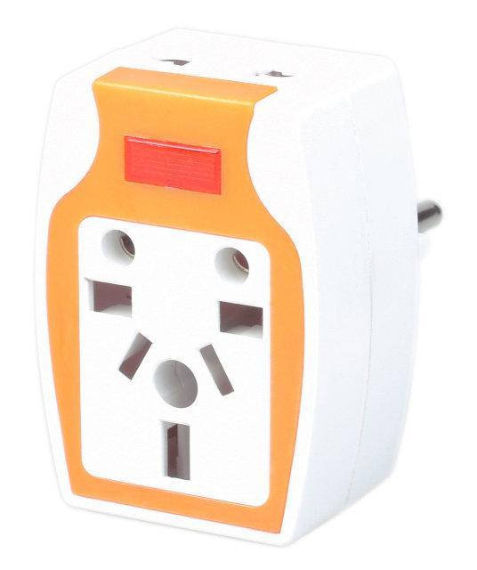 

Универсальный сетевой тройник Camry 7195 (1253)