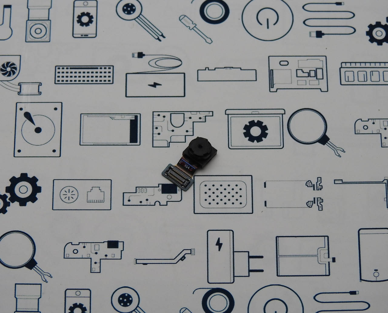 

Фронтальная камера Samsung J330F Galaxy J3 2017 (передняя) Сервисный оригинал с разборки