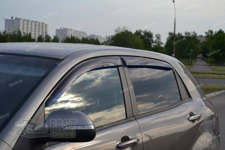 

ДЕФЛЕКТОРЫ ОКОН, ВЕТРОВИКИ SSANGYONG ACTYON 2010- COBRA