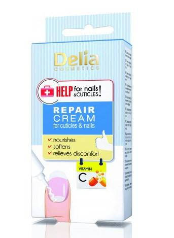 

Крем для ухода и восстановления кутикулы Delia Cosmetics Repair Cream 15мл