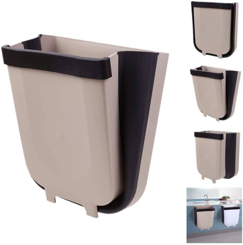 

Мусорное ведро Foldable Hanging Garbage Bin, Эксклюзивный, Бежевый