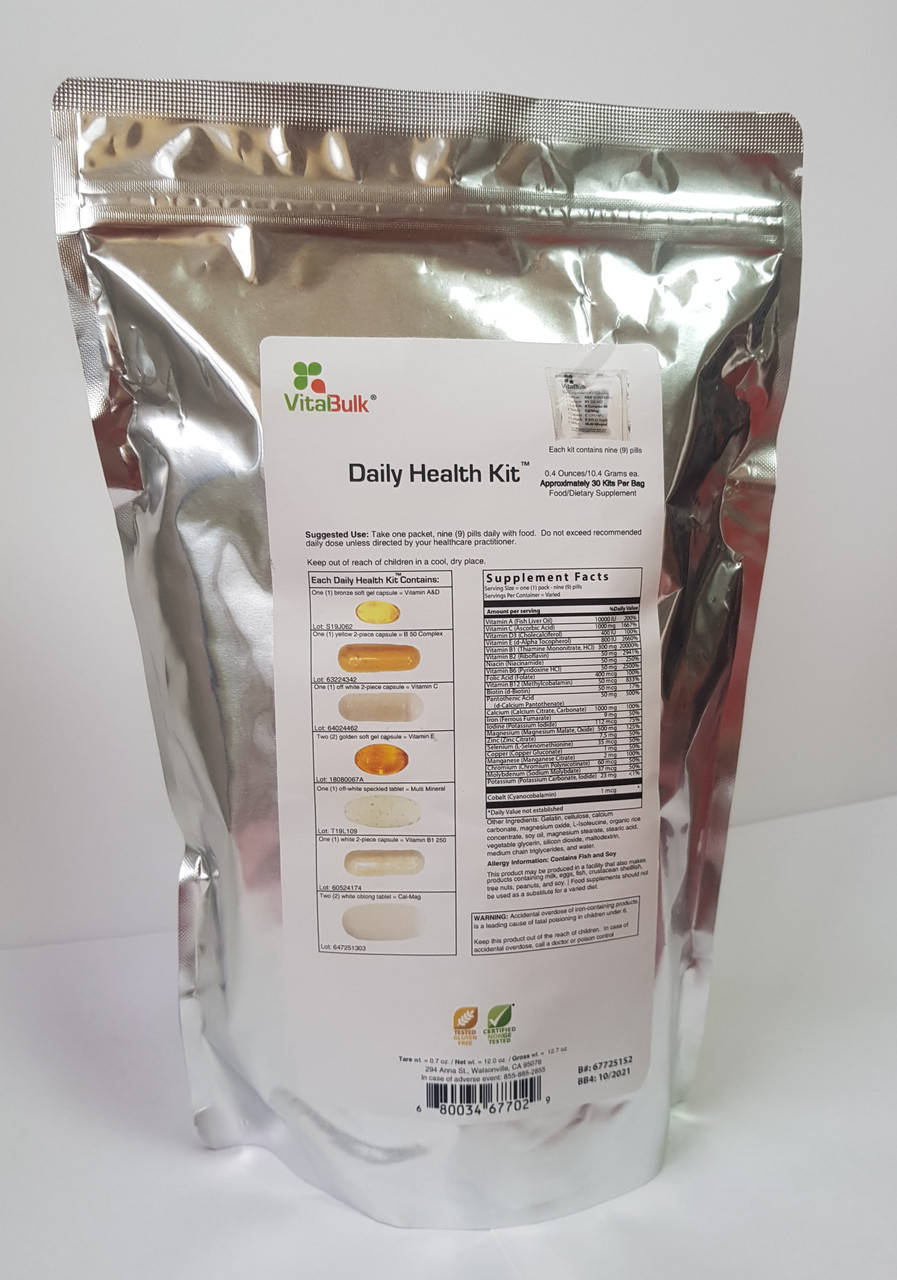 

Витамины VitalBulk для руководителя (DAILY HEALTH KIT) 30 пак.