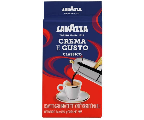 

Кофе молотый Lavazza Crema e Gusto Classico 250гр.