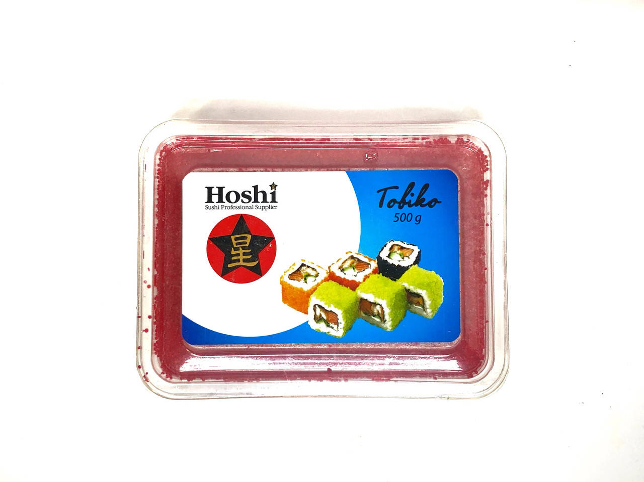 

Икра Тобико Красная Hoshi 500 г