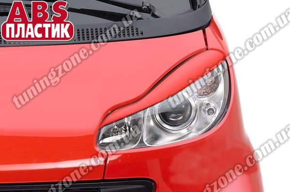 

Реснички/накладки на фары Smart 451 из ABS пластика