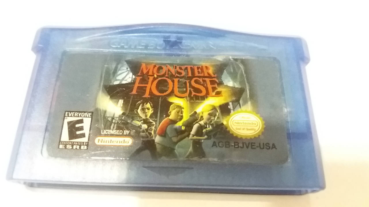 

Картридж на GBA "Monster House"