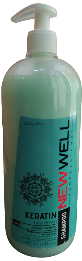 

Шампунь NEW WELL PROFESSIONAL 1000мл Кератиновий