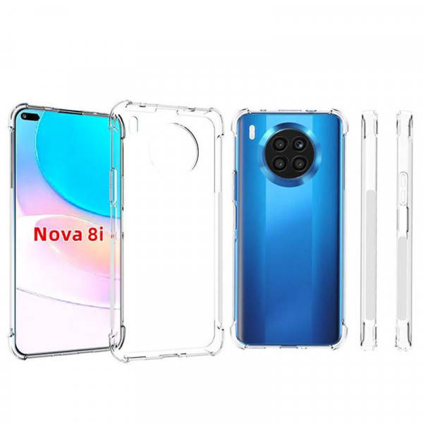 

Чехол-накладка BeCover для Huawei Nova 8i Transparancy (707429), Прозрачный