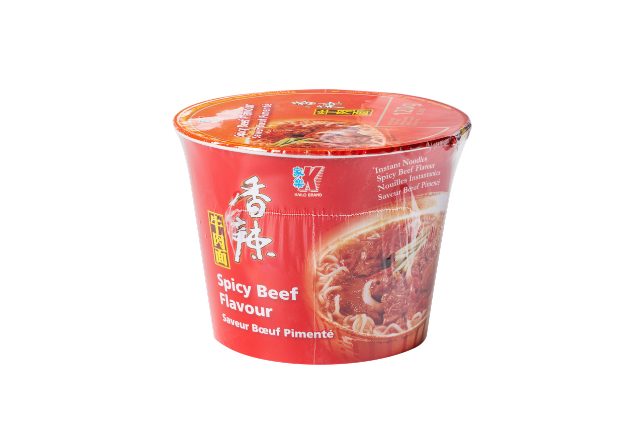 

Лапша быстрого приготовления со вкусом говядины Kailo 120 г