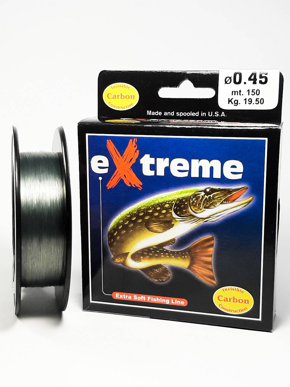 

Леска Energofish Extreme Extra Soft Grey 150м 0.45мм., Светло-серый