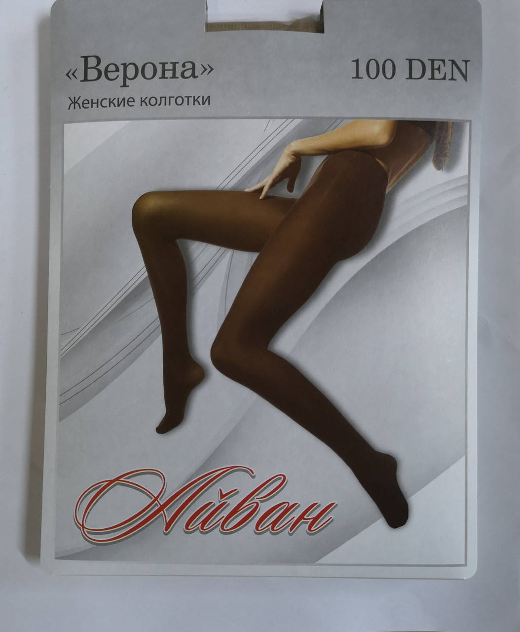 

Капроновые колготки Айван - Верона 100 ден микрофибра , Черный