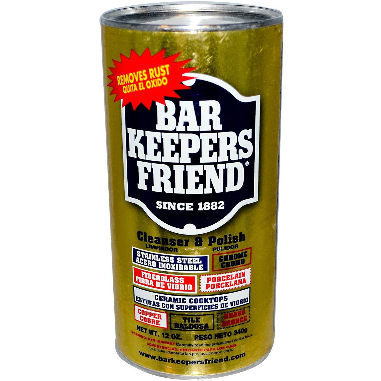 

Моющее и полирующее средство, Bar Keepers Friend, 340 г