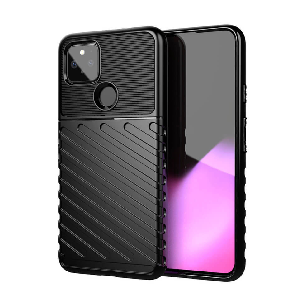 

Чехол Lenuo Thunder для Google Pixel 5 Black, Черный