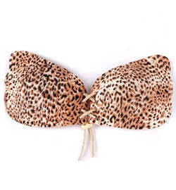 

Бюстгальтеры для открытой спины Fly Bra Бабочка (А,В,С,D) 80A, Тигровый принт, Белый