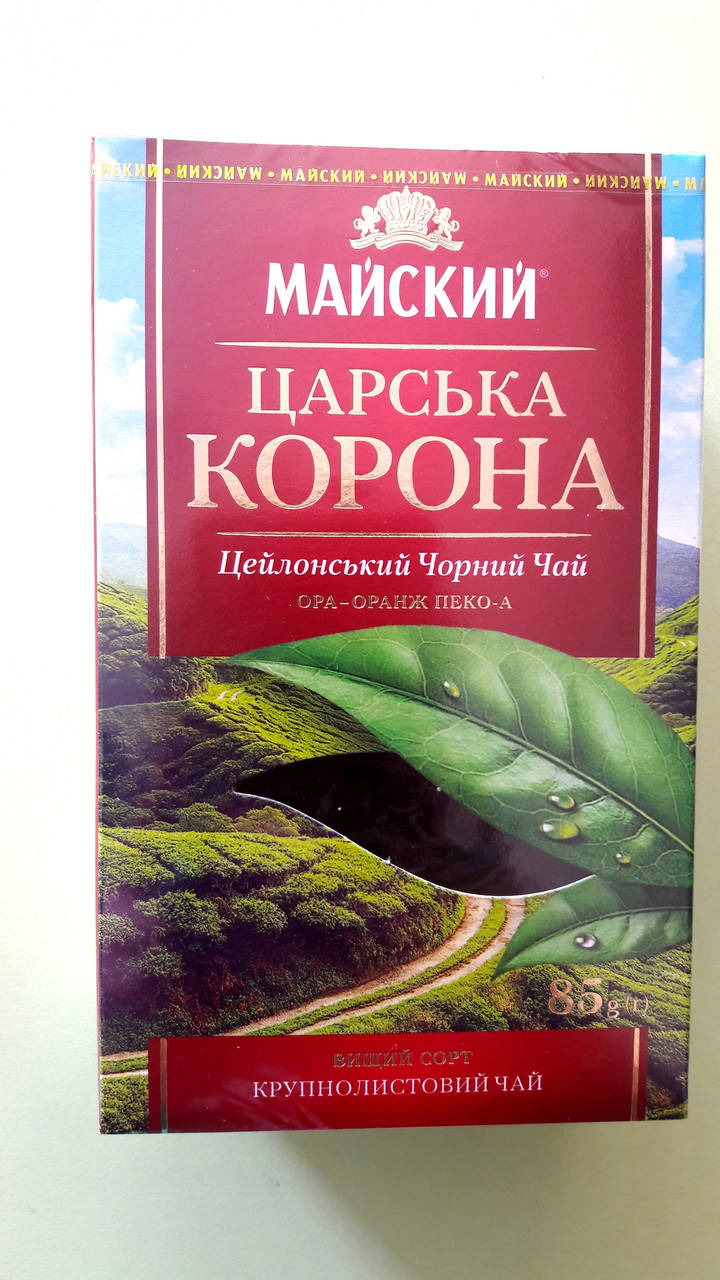 

Чай Майский Царская Корона 85 г черный